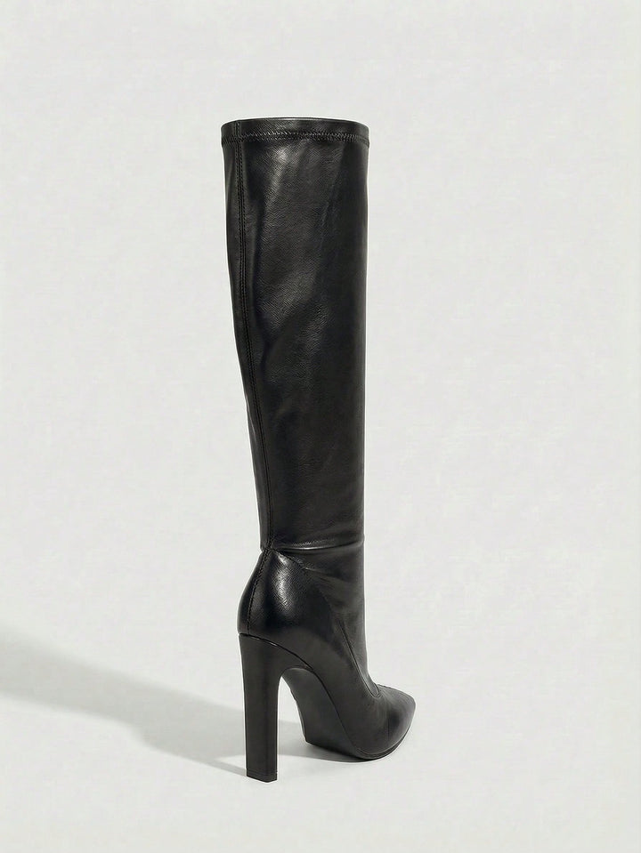 SHEIN csizma, fekete