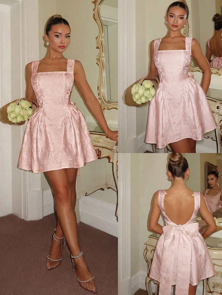Rochie scurtă SHEIN, roz