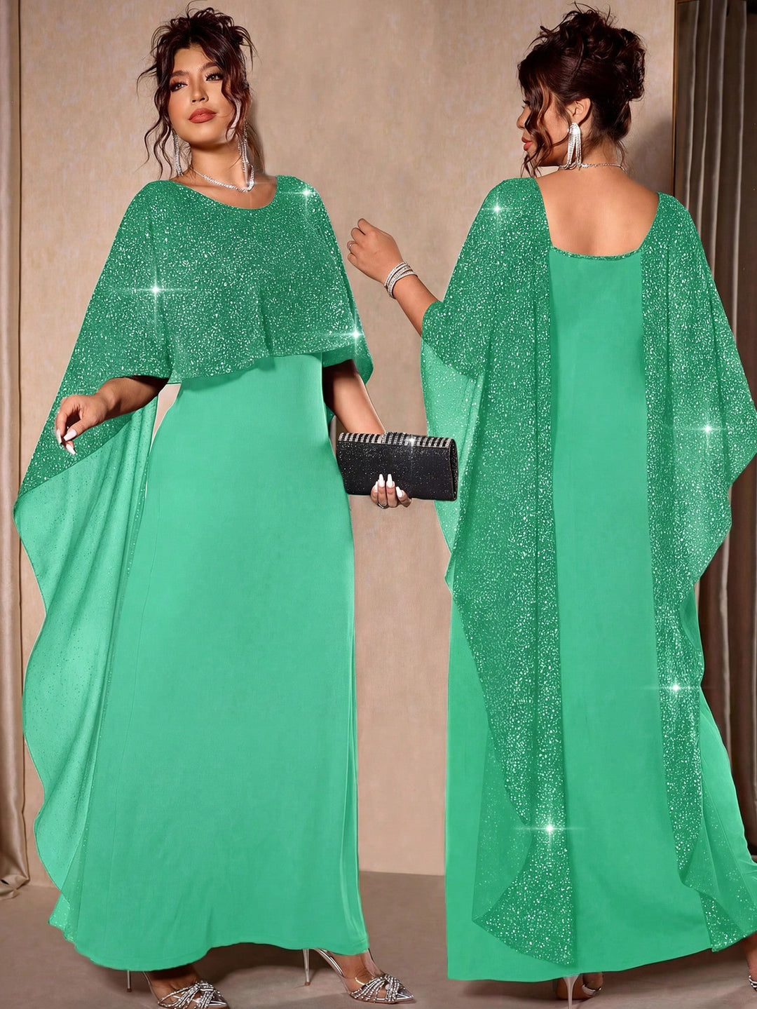 Rochie SHEIN, verde