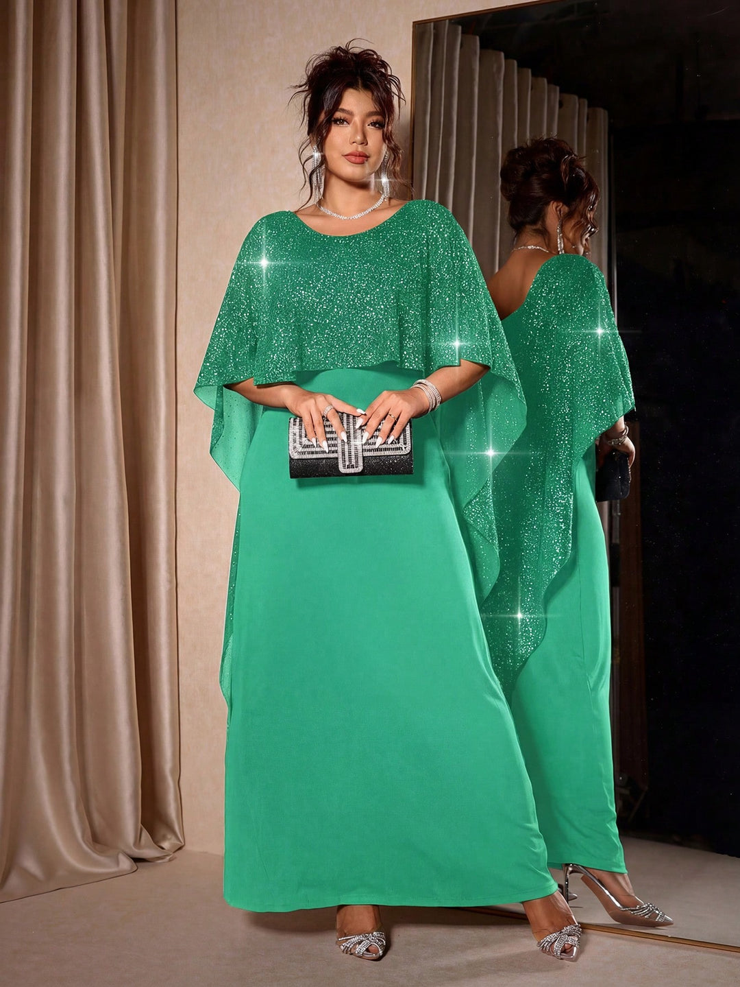 Rochie SHEIN, verde