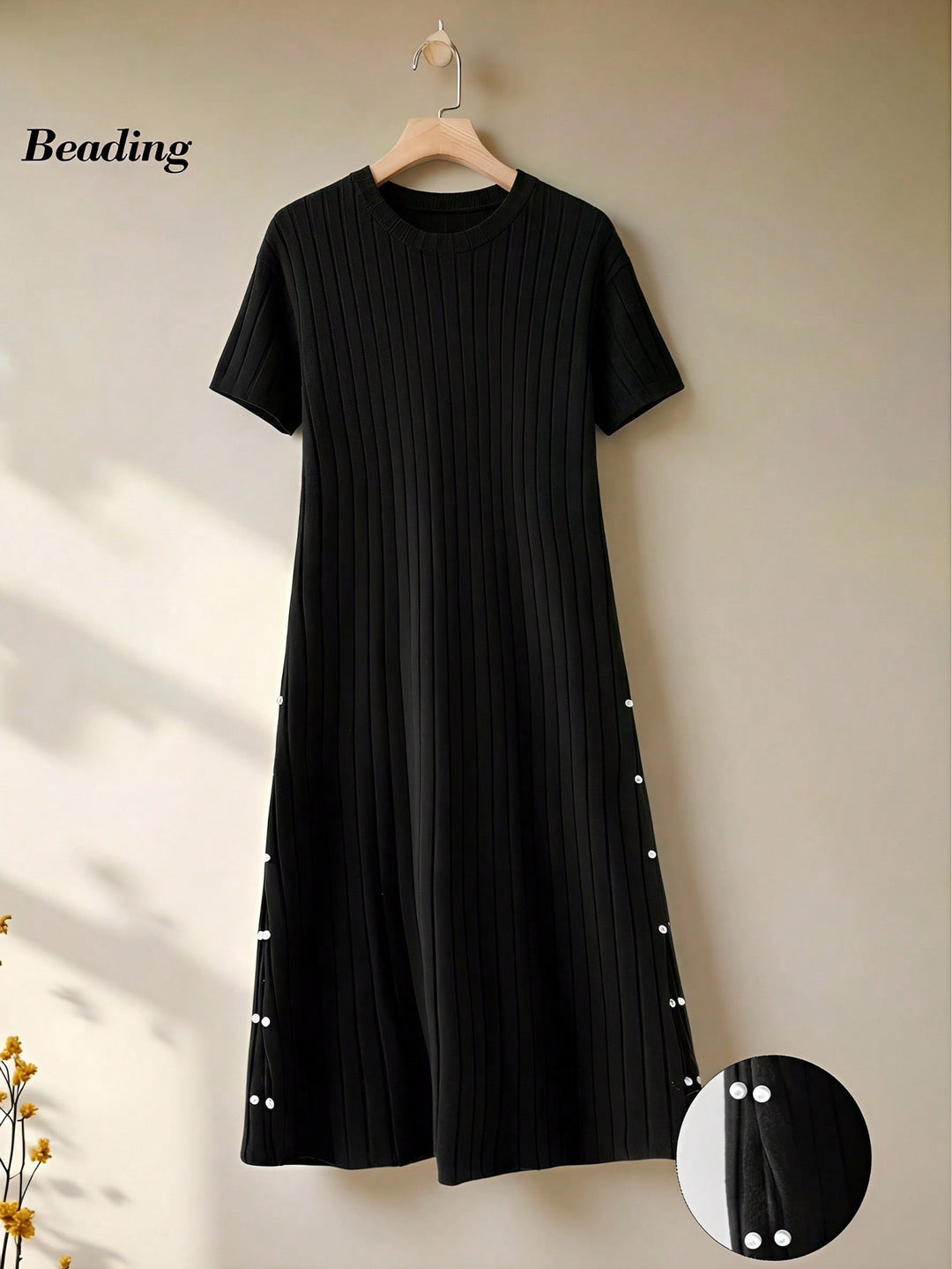 Rochie midi SHEIN, negru