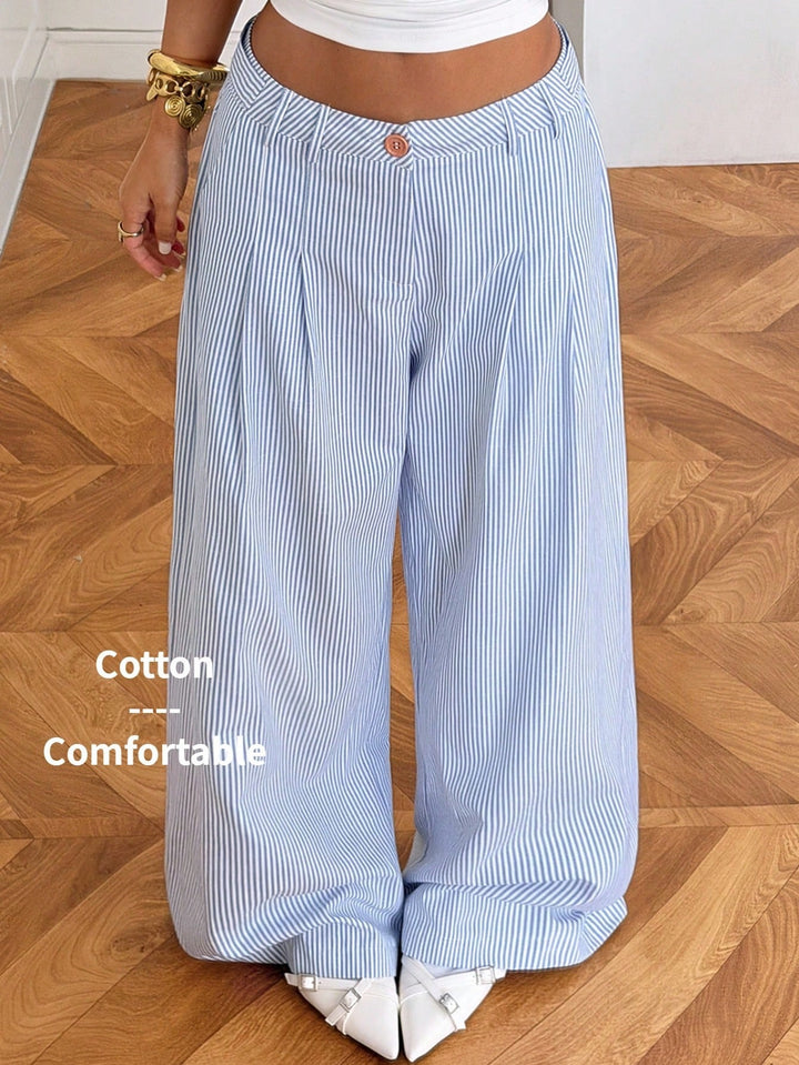 Pantaloni SHEIN, albastru