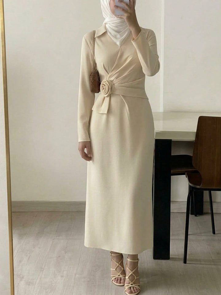 Rochie maxi SHEIN, portocaliu