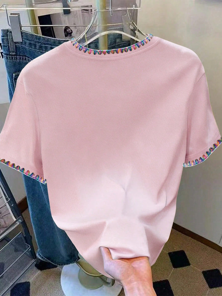 Tricou SHEIN, roz