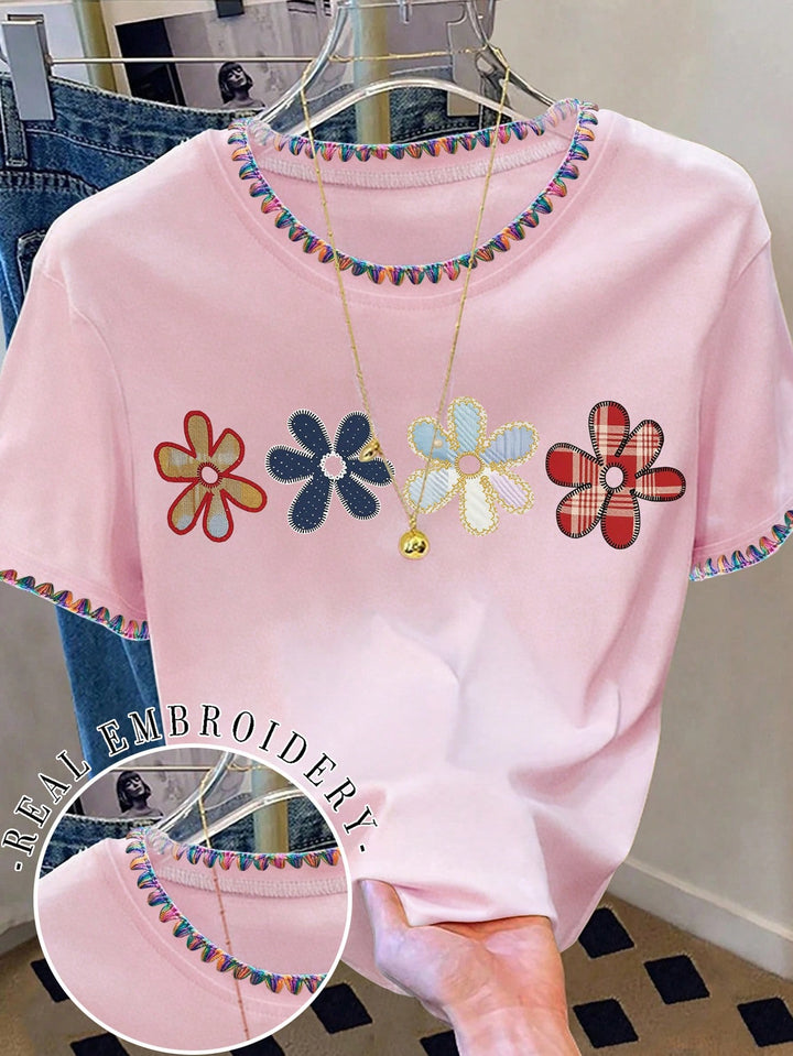 Tricou SHEIN, roz