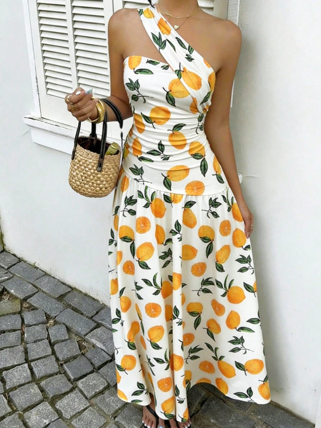 Rochie maxi SHEIN, mix culori