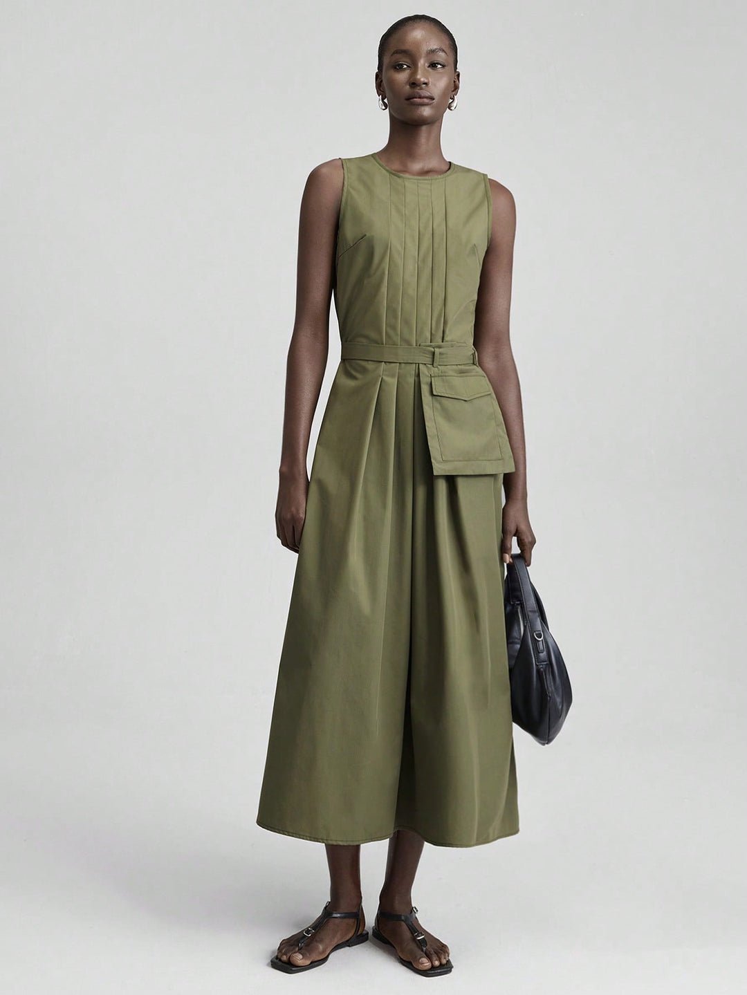 SHEIN khaki maxi ruha