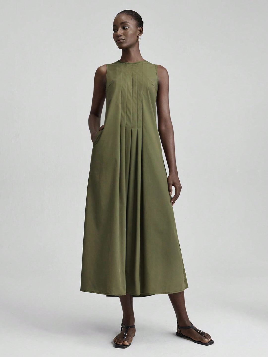 SHEIN khaki maxi ruha