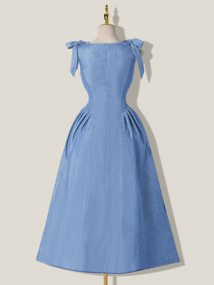 Rochie maxi SHEIN, albastru