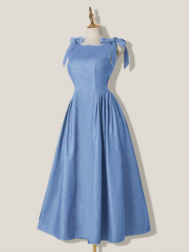 Rochie maxi SHEIN, albastru