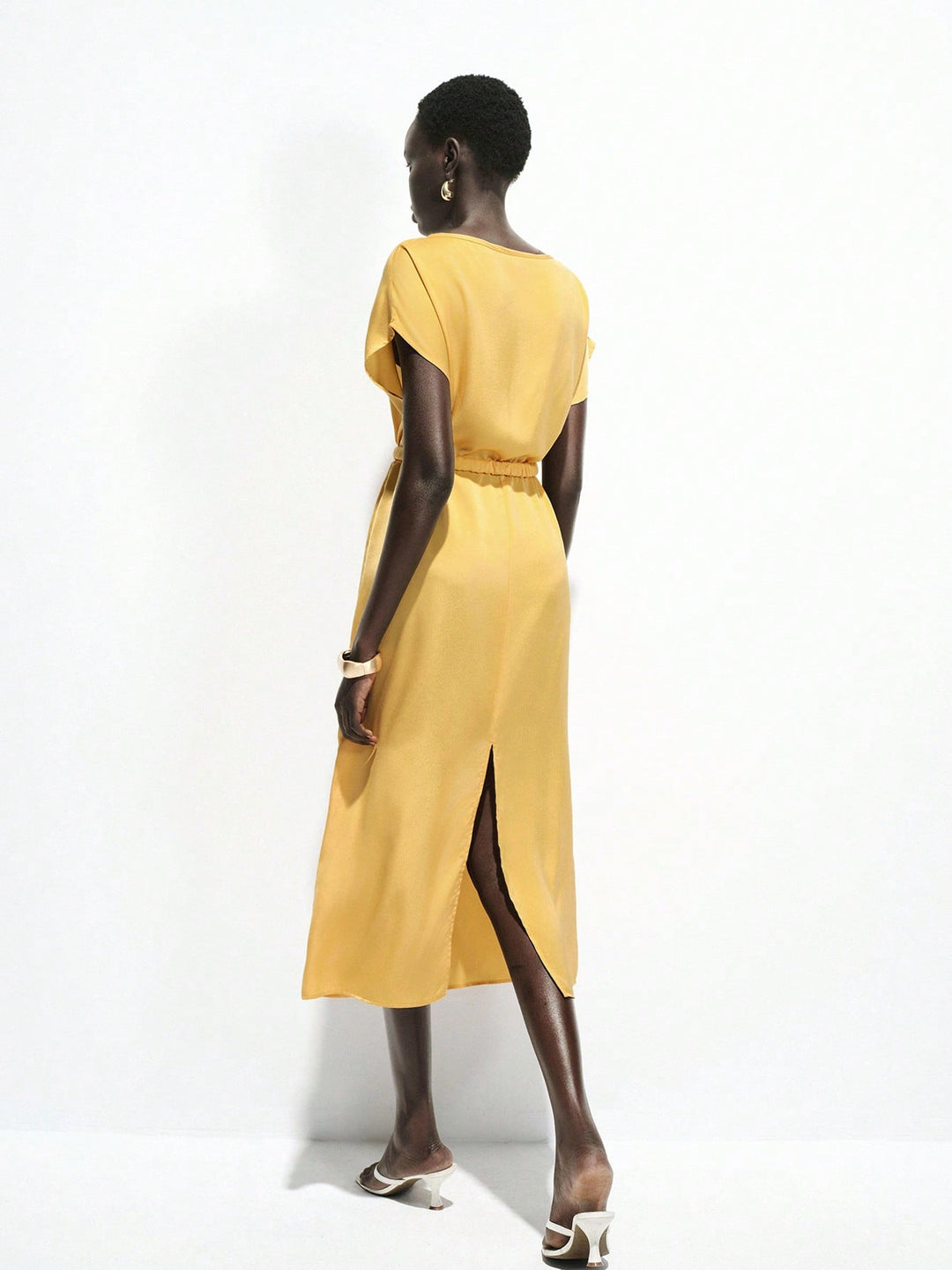 Rochie maxi SHEIN, galben