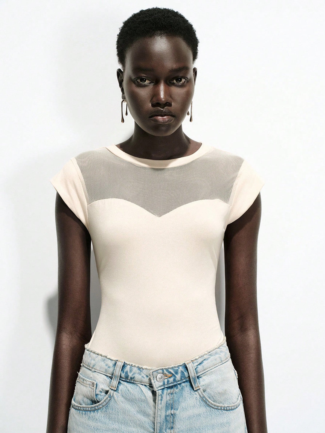 Body SHEIN, bej