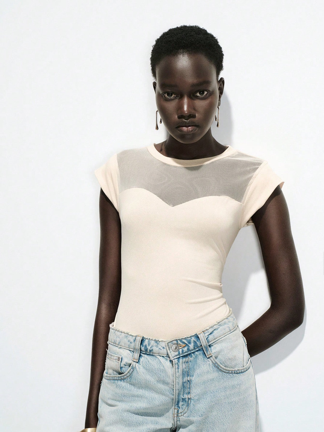 Body SHEIN, bej
