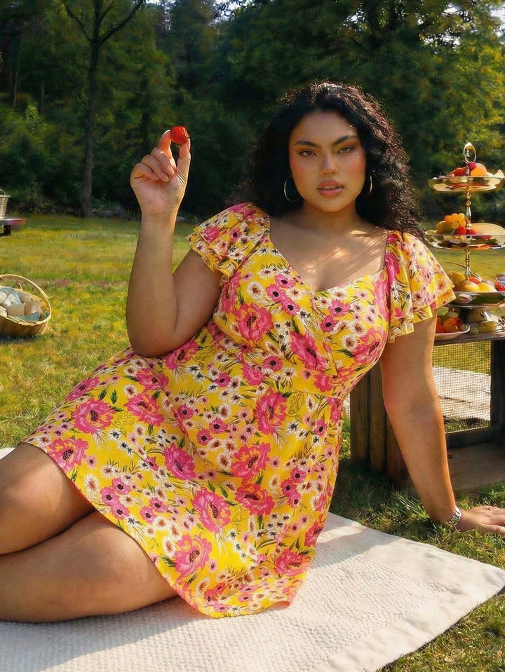 Rochie SHEIN, mix culori