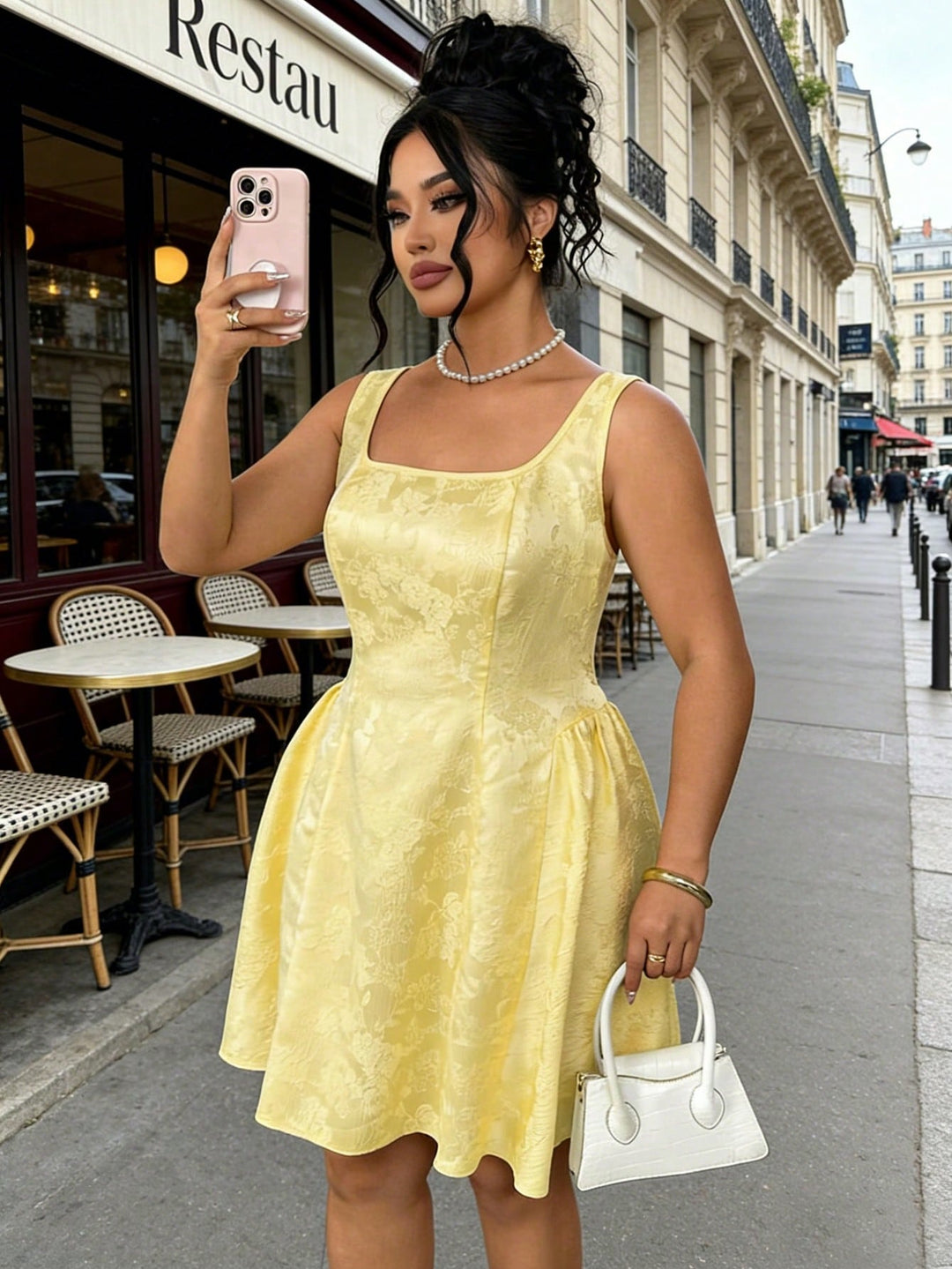 Rochie SHEIN, galben