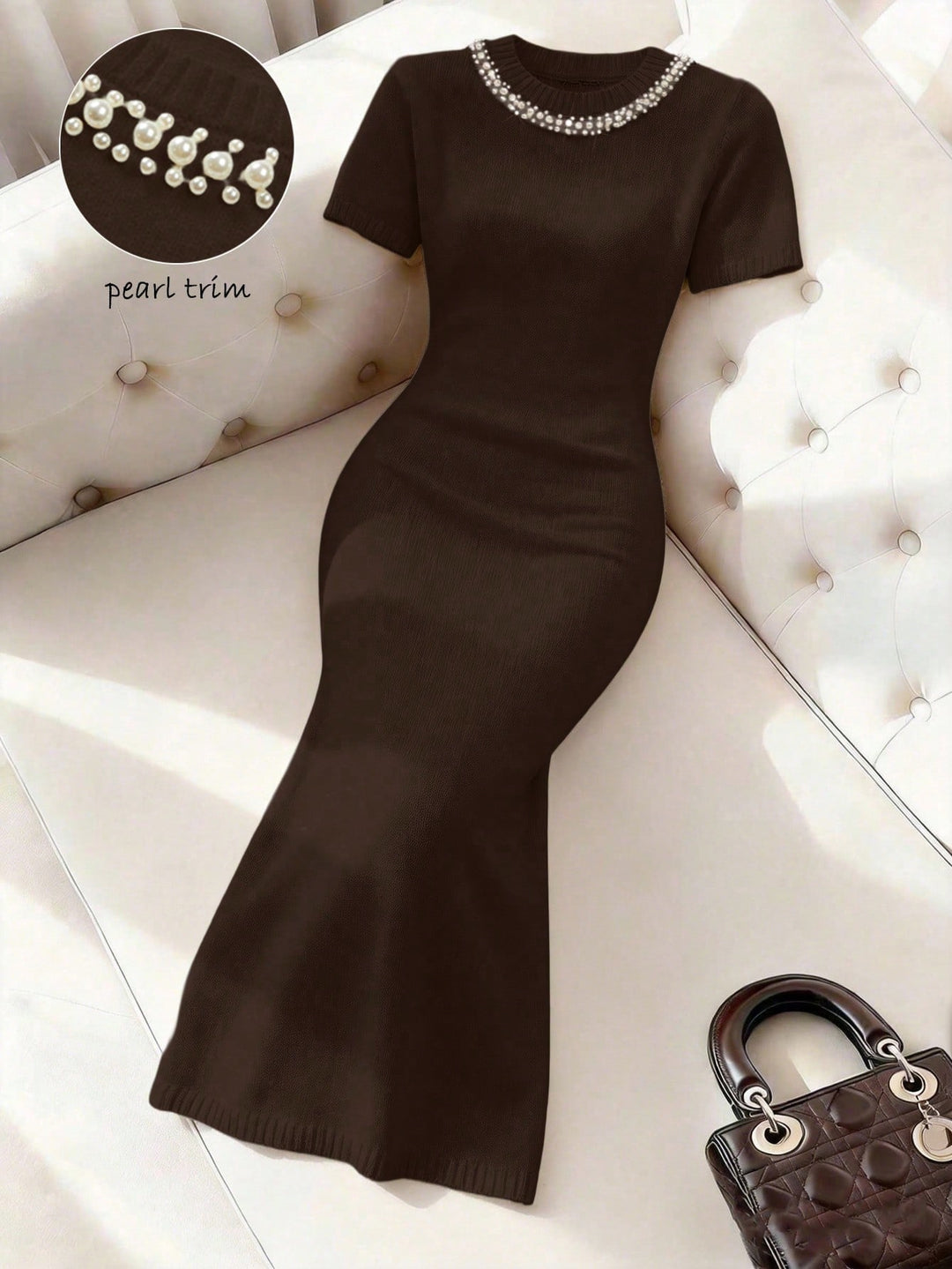 Rochie SHEIN, maro