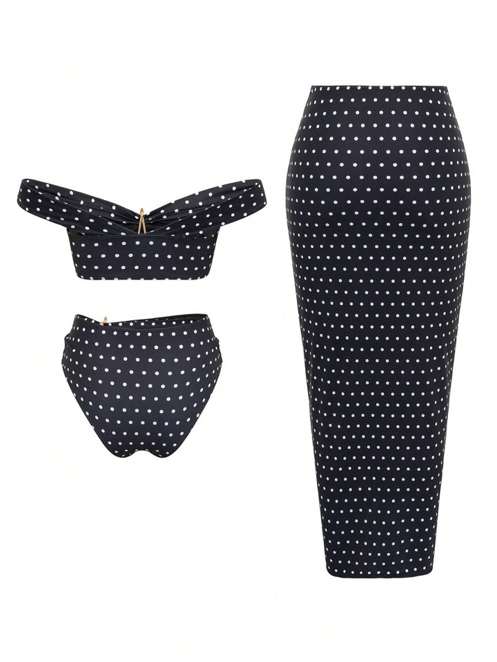 Set bikini SHEIN, negru