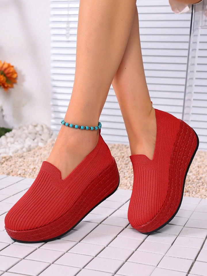 Pantofi sport SHEIN, roșu