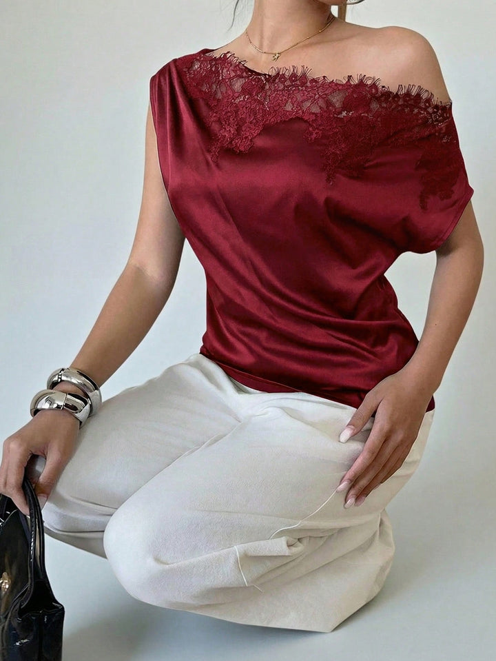 Bluza SHEIN, vișiniu