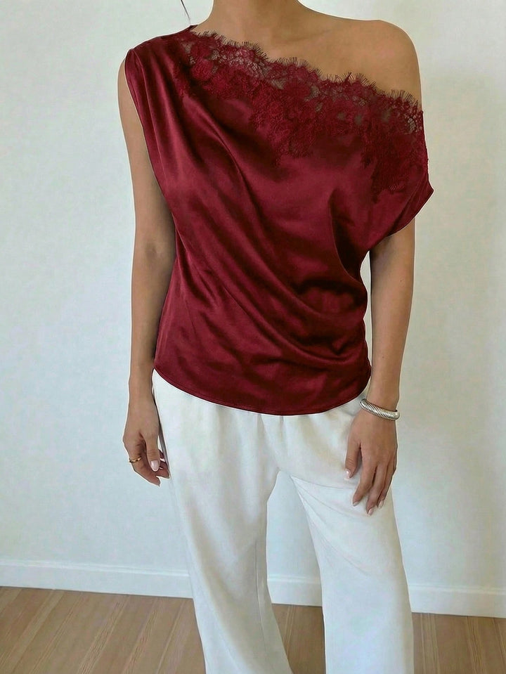 Bluza SHEIN, vișiniu