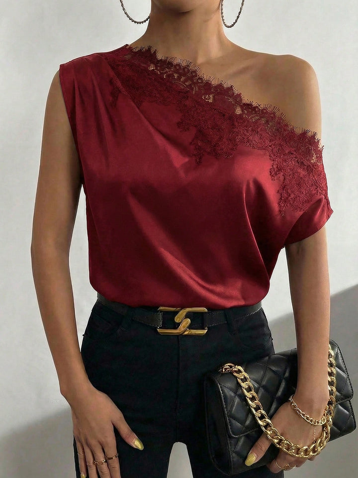 Bluza SHEIN, vișiniu