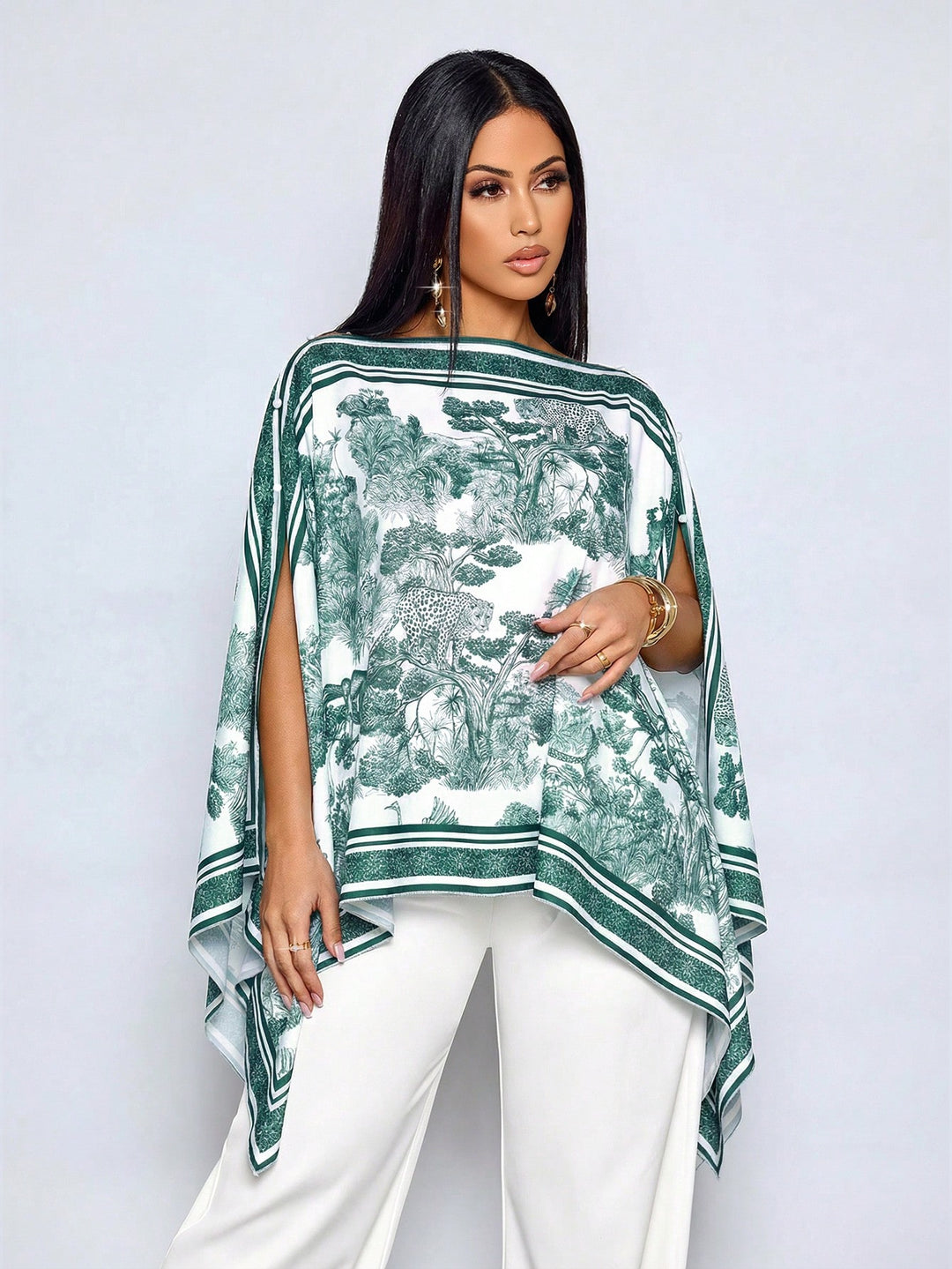 Bluza SHEIN, verde