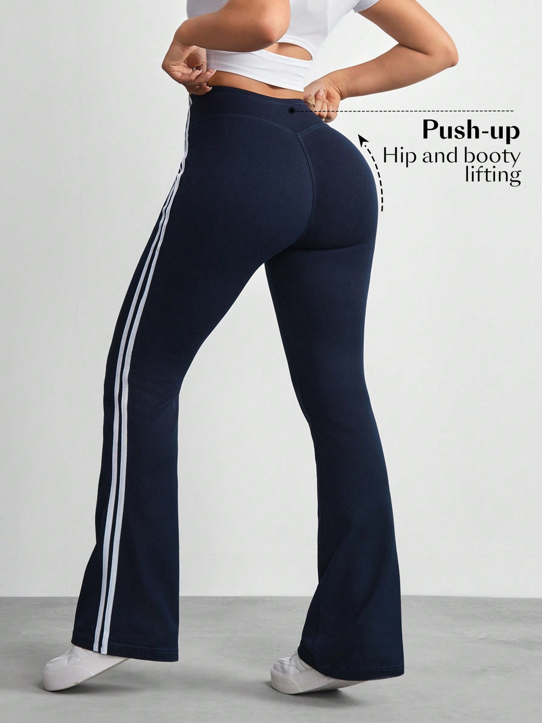 Pantaloni SHEIN, albastru