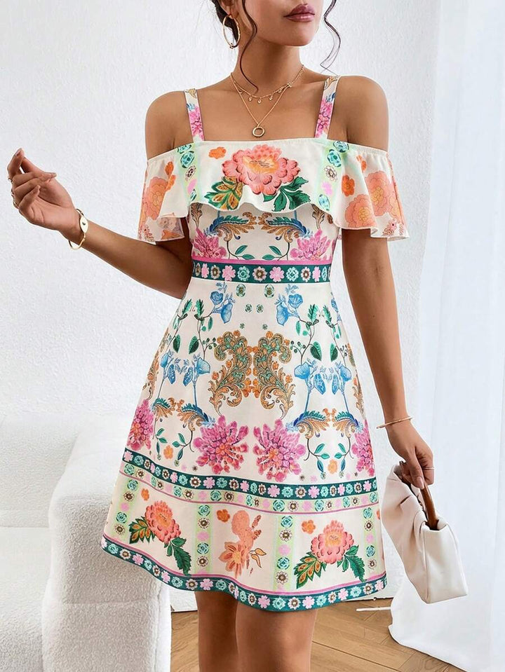 Rochie mini SHEIN, mix culori