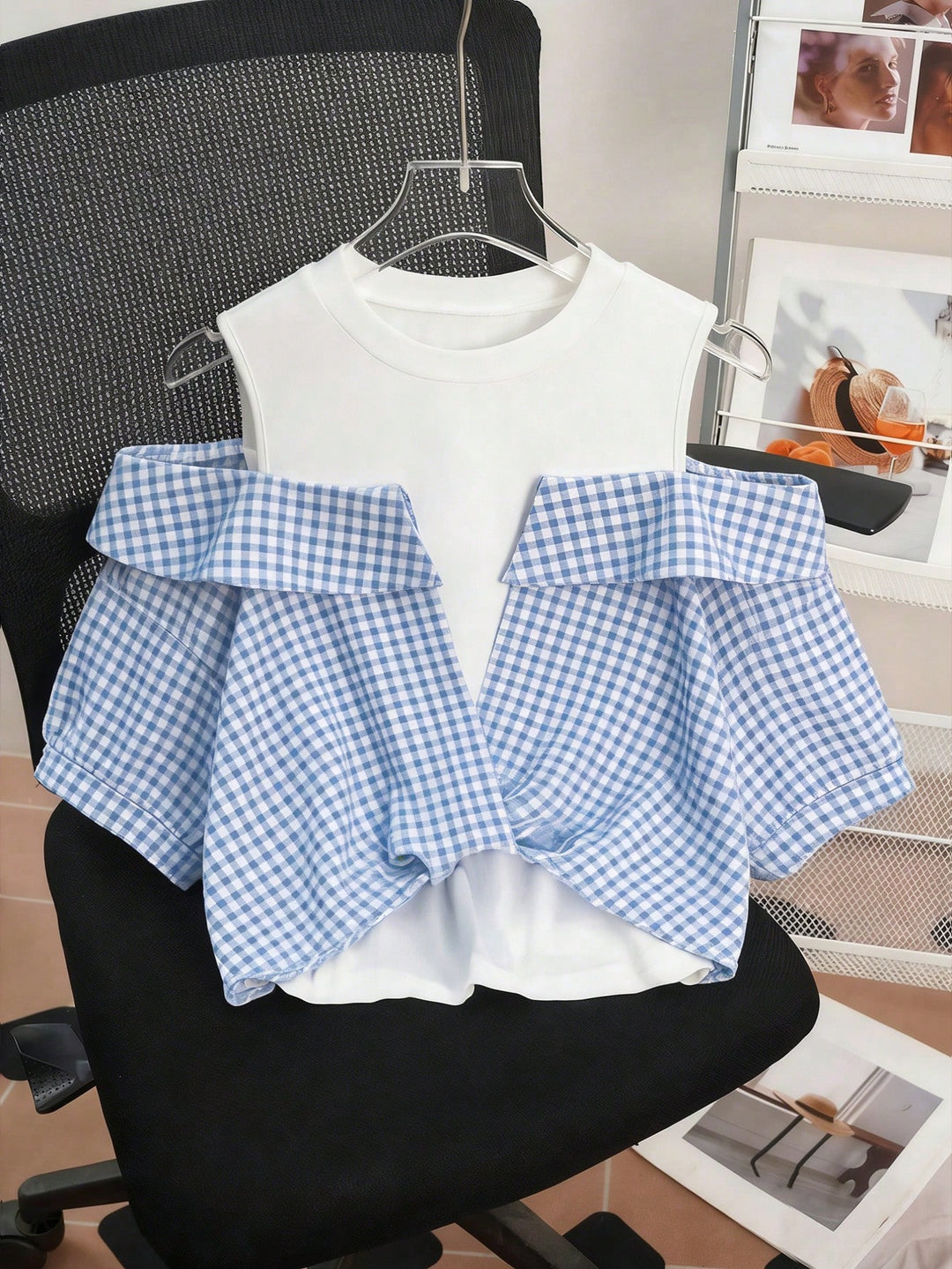 Top SHEIN, mix culori