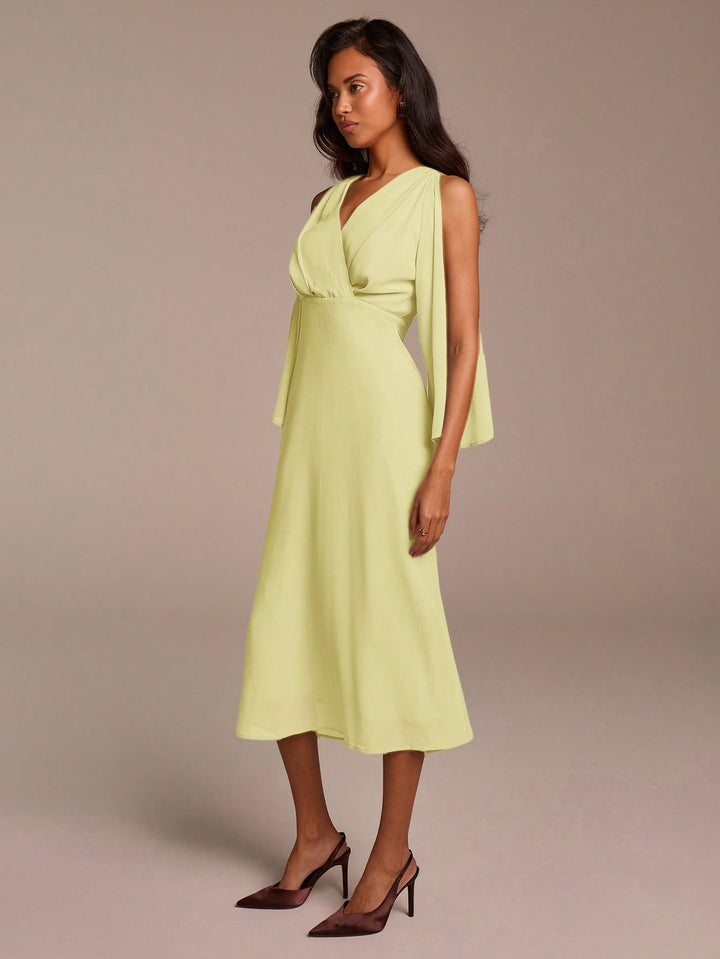 Rochie midi SHEIN, galben
