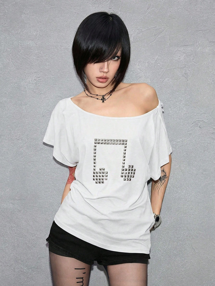 Top SHEIN, alb