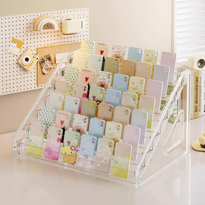 Organizator pentru cosmetice SHEIN, transparent