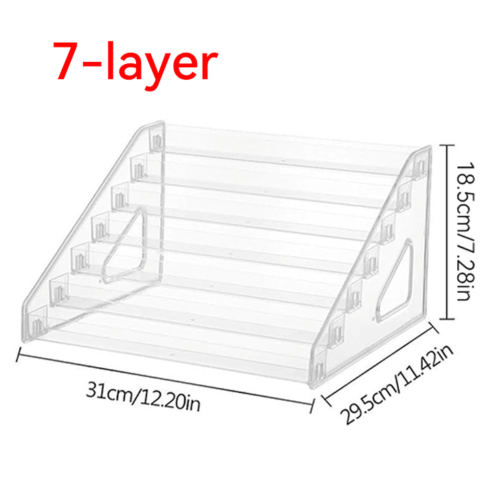 Organizator pentru cosmetice SHEIN, transparent