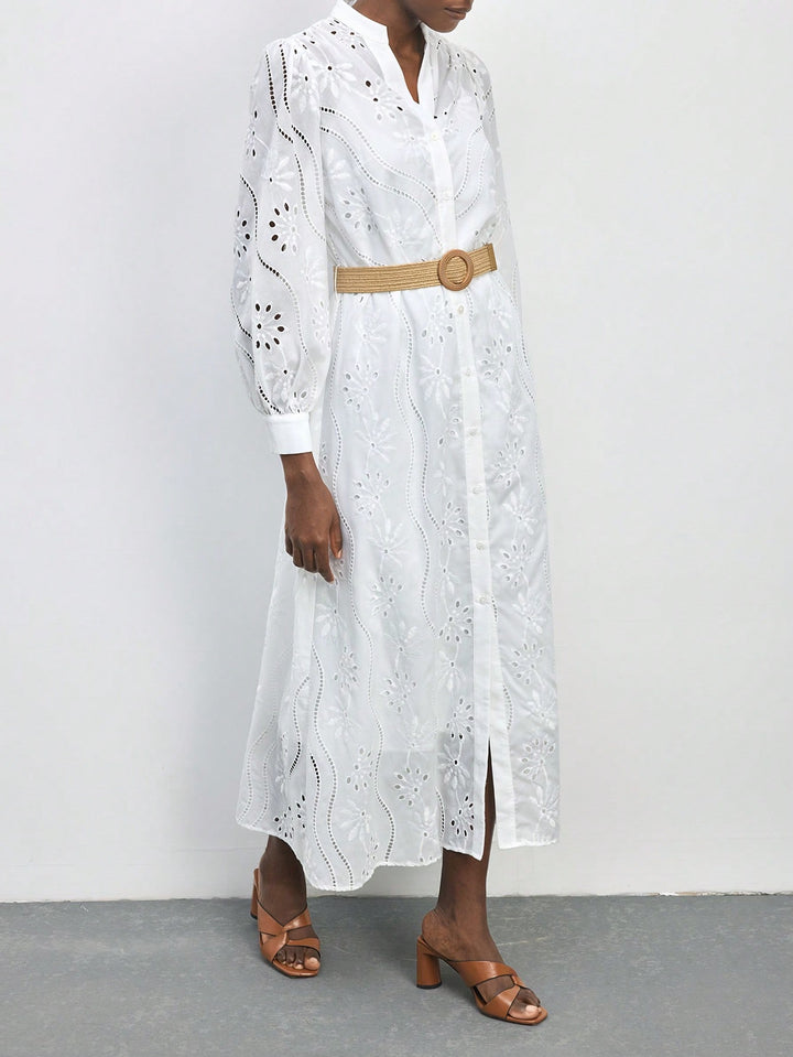 Rochie maxi SHEIN, alb