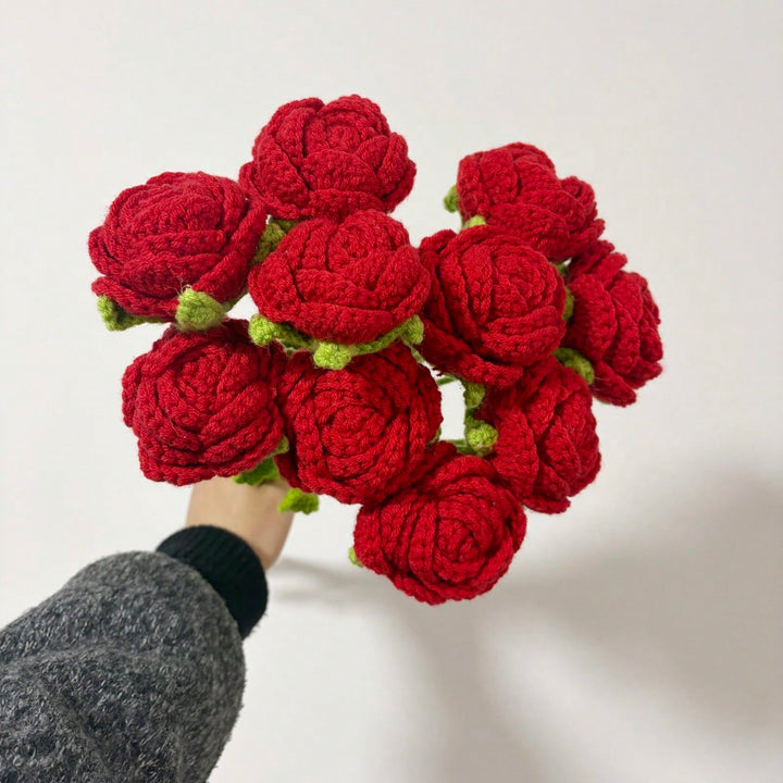 Floari artificiale SHEIN, roșu