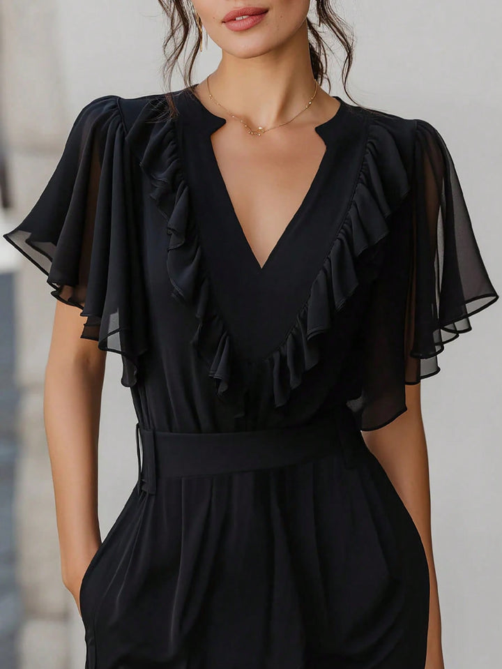 Cămașă tip bluza SHEIN, negru