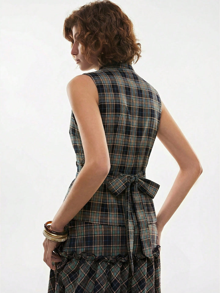 Top SHEIN, turcoaz