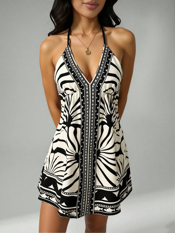 Rochie maxi SHEIN, mix culori