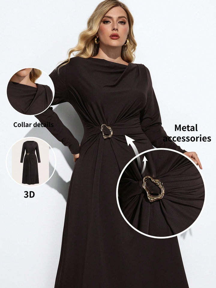 Rochie SHEIN, maro