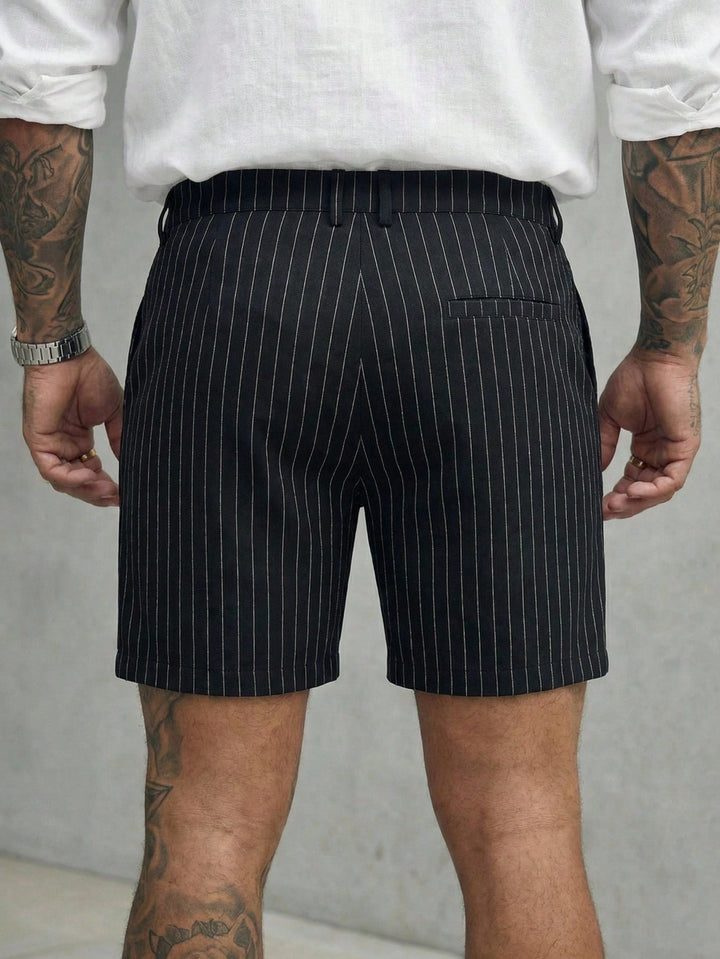 Pantaloni scurți SHEIN, negru