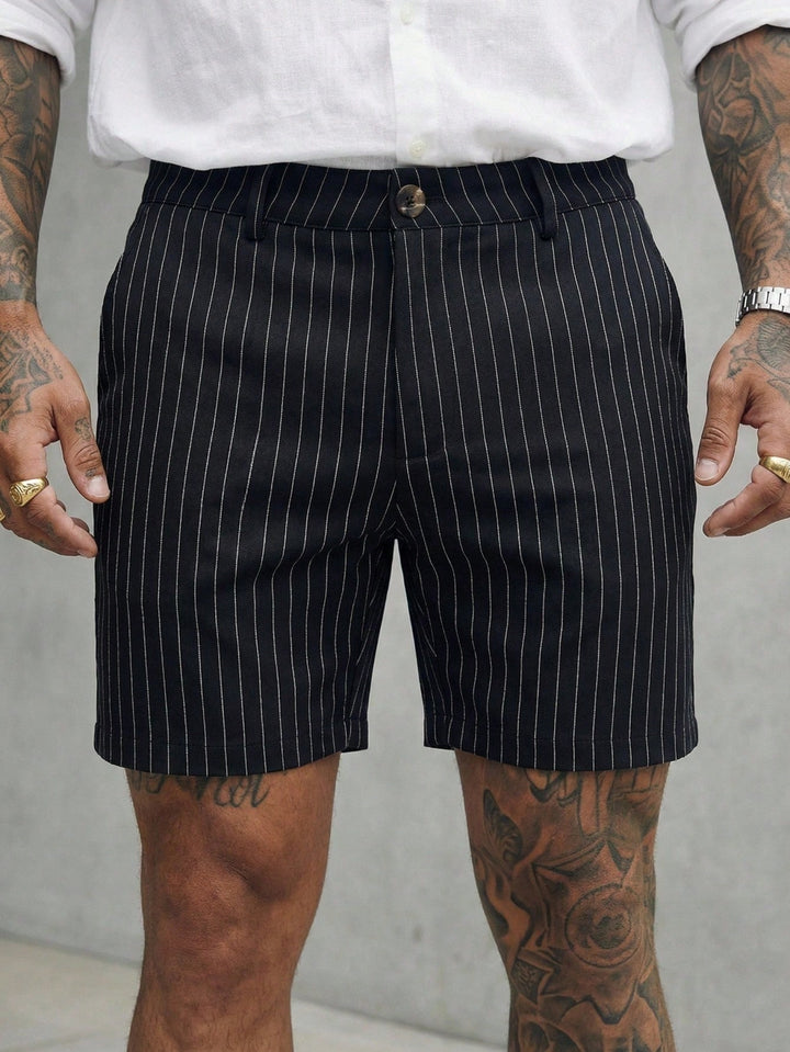 Pantaloni scurți SHEIN, negru
