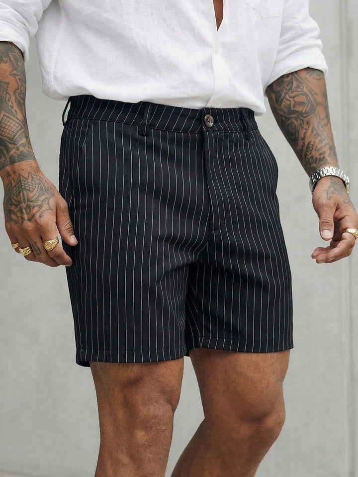 Pantaloni scurți SHEIN, negru