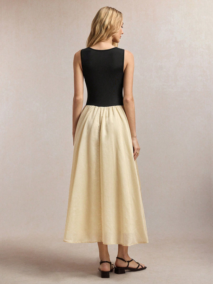 Rochie maxi SHEIN, mix culori
