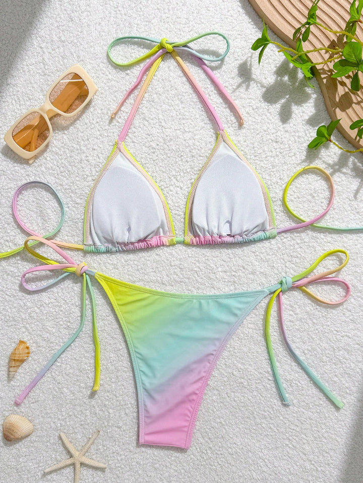 Set bikini SHEIN, mix culori