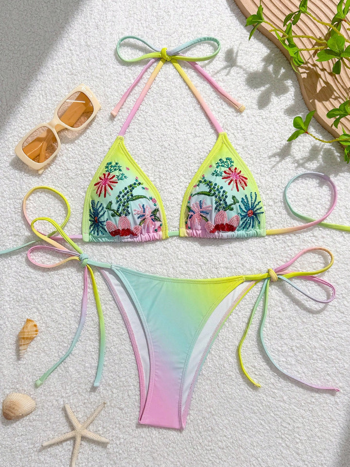 Set bikini SHEIN, mix culori