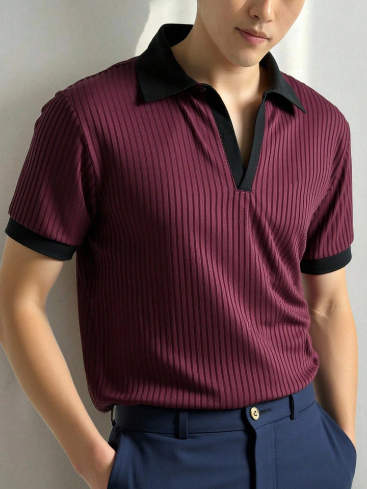 Tricou SHEIN, vișiniu