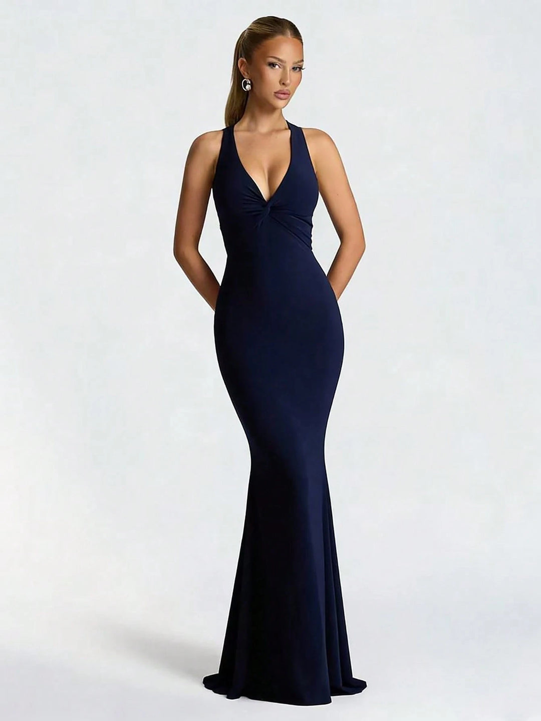 Rochie maxi SHEIN, albastru