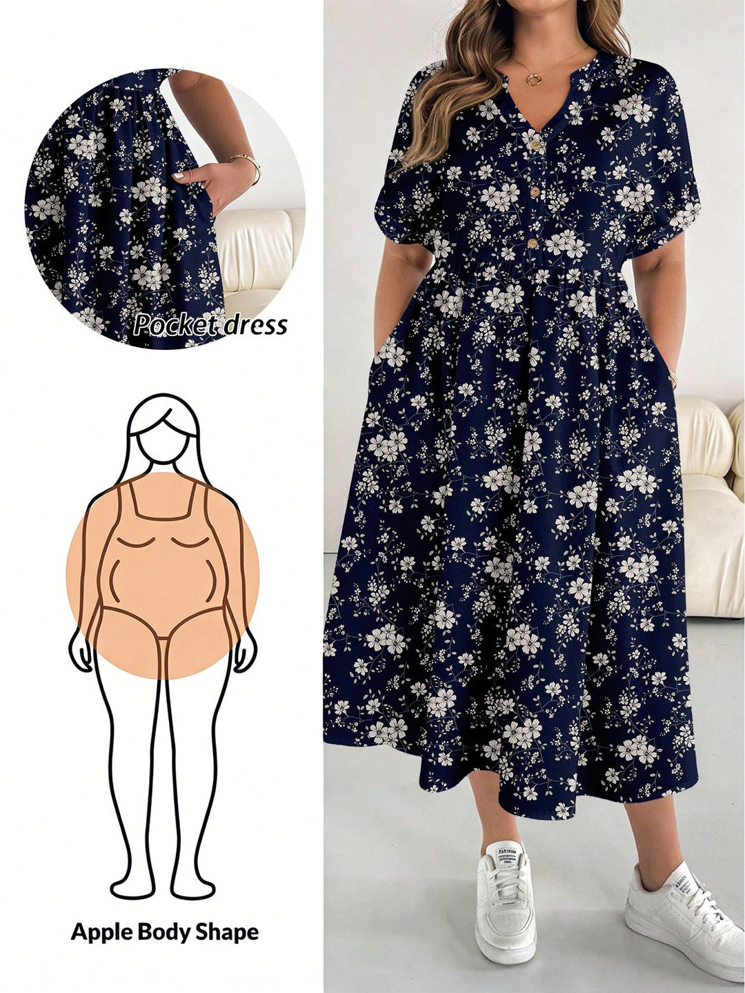 Rochie SHEIN, mix culori