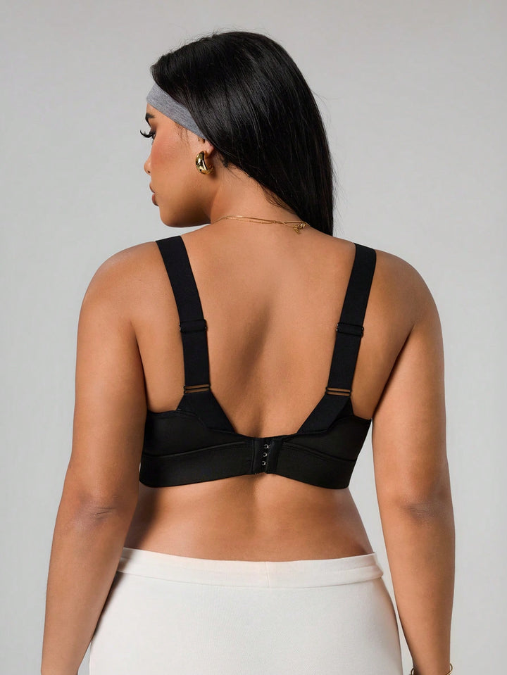 Sutien sport SHEIN, negru