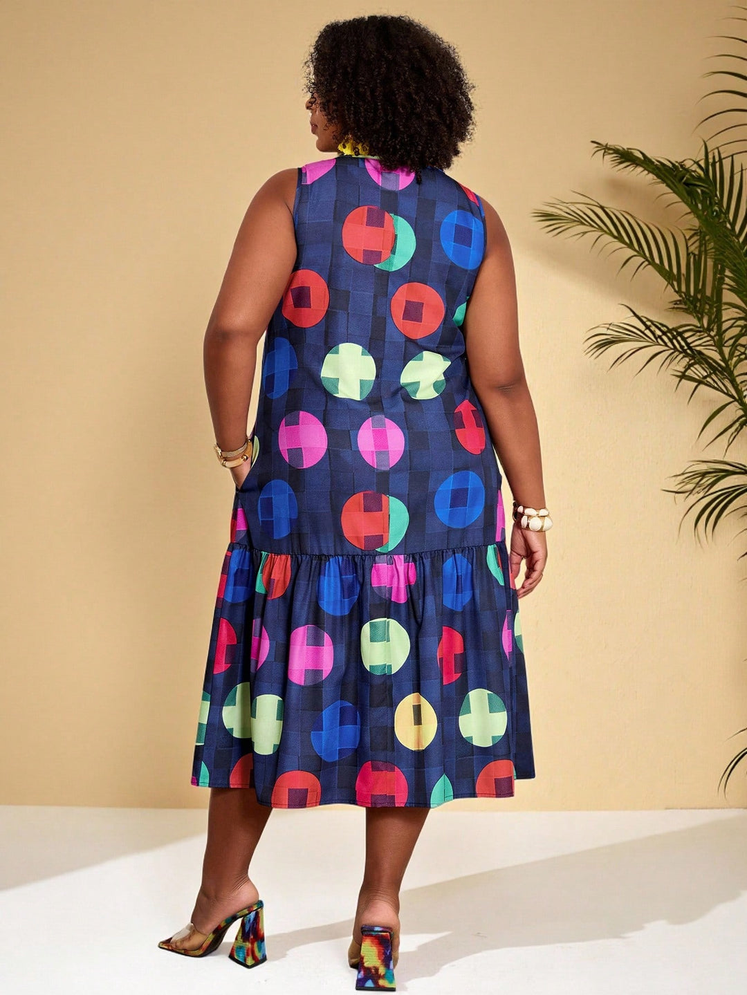 Rochie SHEIN, mix culori